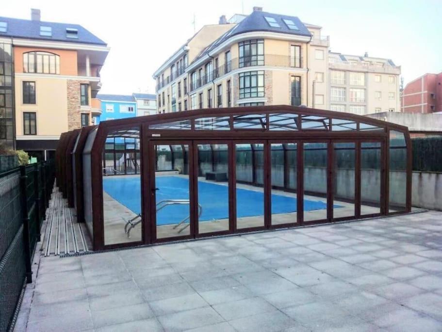 Апартаменты Duplex Con Piscina Y Terraza Playa A Rapadoira Фос Экстерьер фото